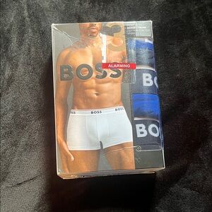 Boss boxer/ Trunk cotton stretch fabric 3 pack